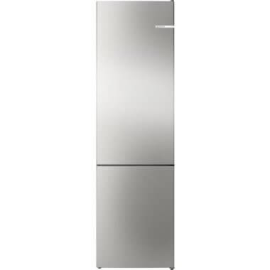 Bosch KGN392I1F alulfagyasztós kombinált hűtőszekrény, szálcsiszolt acél szín, 203x60cm, 260/103 l, nofrost, vitafresh, multi airflow, gyorsfagyasztás