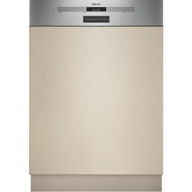 Neff S145EVS04E beépíthető mosogatógép, 60cm, kezelőpaneles, 14 teríték, 44db(a), wifi, flex 2 kosárrendszer, opendry, chef 70°c, aquastop