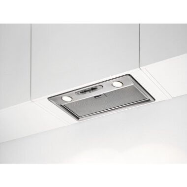 Electrolux LFG525S álkürtőbe építhető páraelszívó, inox,  52 cm, süllyesztett, 3 fokozat, csúszókapcsolós vezérlés, led világítás