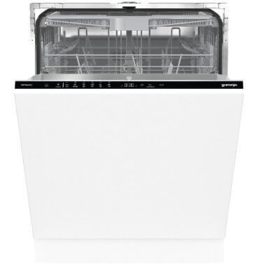 Gorenje GV643D90 beépíthető mosogatógép, 60 cm, 16 teríték, 3 kosár, szárítás automata ajtónyitással, gyorsprogram, öntisztító, 45 db(a)