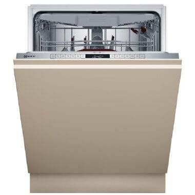Neff S197TCX00E beépíthető mosogatógép, 60cm, 14 teríték, 43 db(a), homeconnect, zeolith szárítás, chef 70°c, flex 2 kosarak, fényjelzés