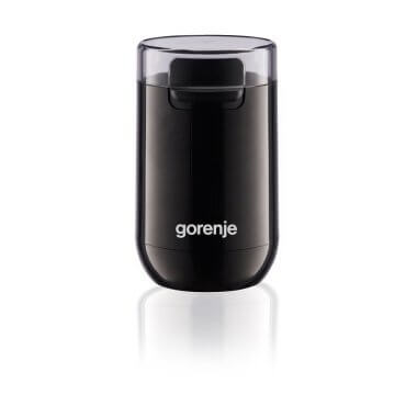 Gorenje SMK150SB kávédaráló, fekete, 45 g darálóedény kapacitás, rozsdamentes acél penge, 150 w