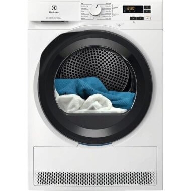 Electrolux EW6D18BE hőszivattyús szárítógép, 8 kg, heatpump, mixcare, easyclean szűrő, digitális kijelző, 66 db(a)