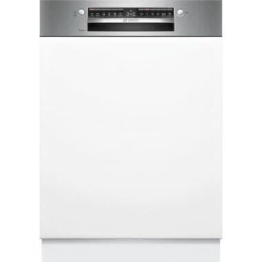 Bosch SMI4HVS14E beépíthető mosogatógép, 60 cm, kezelőpaneles, 14 teríték, homeconnect, 6 program, evőeszköztartó polc, 46 db(a)