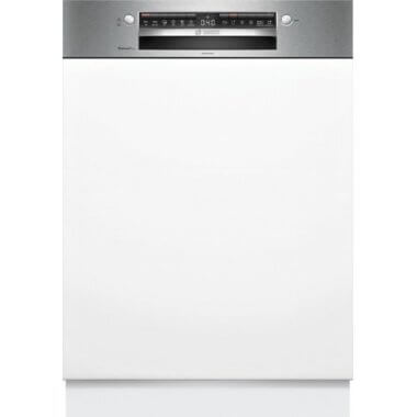 Bosch SMI4HCS07E beépíthető mosogatógép, 60 cm, kezelőpaneles, 14 teríték, homeconnect, 6 program, evőeszköztartó polc, 42 db(a)