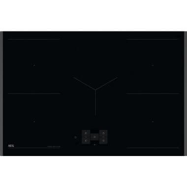 AEG TH85IM30FB beépíthető indukciós főzőlap, fekete, 80 cm, hob2hood, bridge funkció, érintővezérlés, eco timer, booster funkció