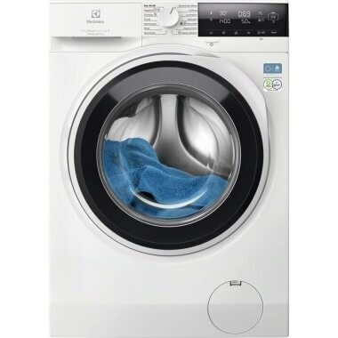 Electrolux EW7F3494FQE UniversalDose elöltöltős mosógép, 9 kg, 1400 f/p., ökoinverter motor, timemanager, led kijelző, steamrefresh, woolmark blue