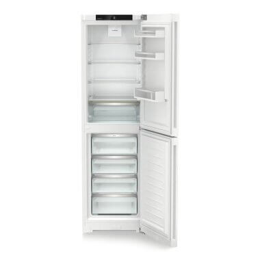 Liebherr CNd 5704 alulfagyasztós kombinált hűtőszekrény, fehér, 201,5cm, nofrost, duocooling, érintővezérlés, easyfresh, freshair szűrő, led