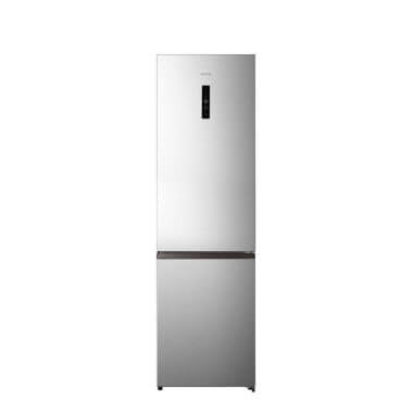 Gorenje NRK620DAXL4 alulfagyasztós kombinált hűtőszekrény, inox, nofrost, 200 cm, 238/98 l, ionair + multiflow, adapttech, fastfreeze