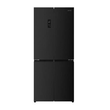 Gorenje NRM819E61BX MultiDoor hűtőszekrény, fekete, nofrost plus, multiflow 360°, freshzone, 190 cm, 311/149 l