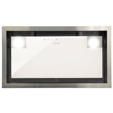 Cata GC DUAL 45 XGWH/D álkürtőbe építhető páraelszívó /fehér/, 45 cm, 850 m3/h, érintővezérlés, led világítás