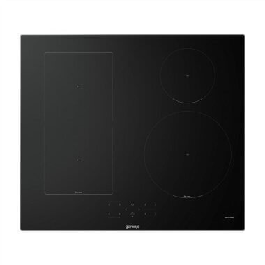 Gorenje GI6431BFZ beépíthető indukciós főzőlap, fekete, 60cm, érintésvezérlés, bridgezone, extra nagy zóna 23 cm, powerboost, timer