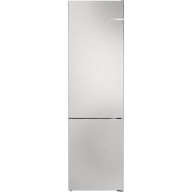 Bosch KGN392LCF alulfagyasztós kombinált hűtőszekrény, szálcsiszolt acél színű, 203 cm, 260/103 l, total nofrost, vitafresh, multi airflow, 60 cm széles