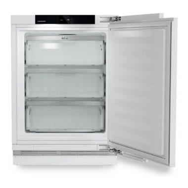 Liebherr SUFNc 375i beépíthető fagyasztószekrény, 86 cm, 80 l, érintővezérlés, nofrost, variospace, fix ajtó, integrált smartdevicebox, 32 db(a)