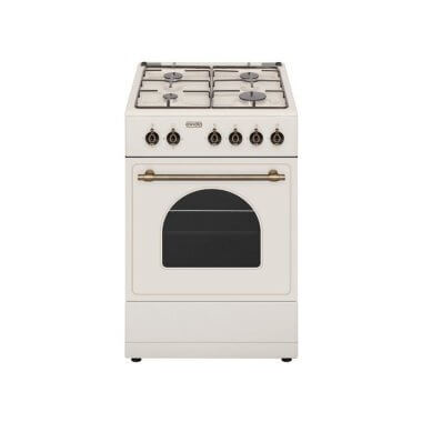 Evido Free GE55C kombinált tűzhely, 50 cm, rusztikus design, hagyományos sütőfunkciók, bézs