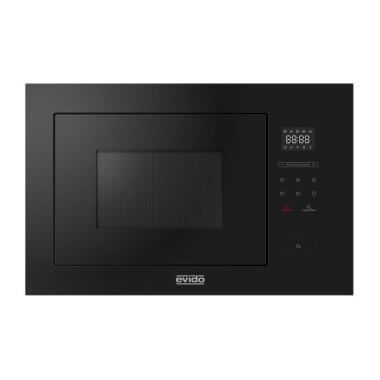 Evido Comfort 45MB beépíthető mikrohullámú sütő, fekete, 25 l, grill funkció, automata programok, 5 teljesítményfokozat
