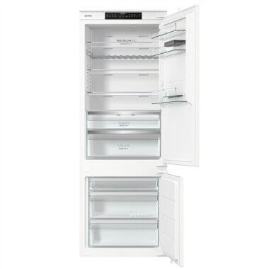 Gorenje NRKI619D61WFE beépíthető kombinált hűtőszekrény, 193,6 cm, 273 l/104 l, wifi, nofrost, gyorsfagyasztás, crispzone, zerozone, adapttech kompresszor