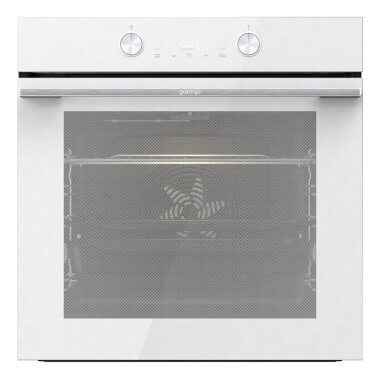 Gorenje BOS6737E06PWG beépíthető sütő, extrasteam gőzfunkció, aquaclean tisztítás, teleszkópos sütősín, gyors előmelegítés funkció, 77 l