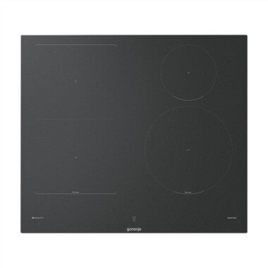 Gorenje GI6433SRWF beépíthető indukciós főzőlap, matt fekete, 60cm, slider vezérlés, wifi, bridgearea, extra nagy zóna 23 cm, automata prog., timer