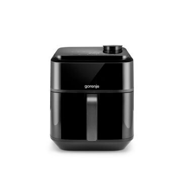 Gorenje AF1800ST Air Fryer sütő, fekete, szabályozható hőmérséklet, érintővezérlés, kivehető kosár, 6,7 literes kapacitás