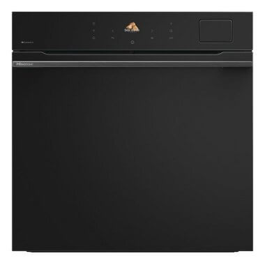 Hisense BFS615S8B beépíthető gőzsütő, wifi, gőztisztítás, airfry, tft kijelző, maghőmérő, automata pr., 77 l, víztartály
