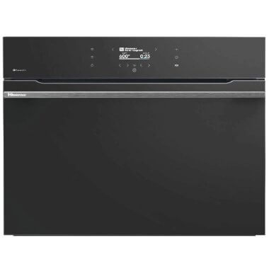Hisense BIM406A8B beépíthető kompakt sütő + mikró, wifi, airfry, lassú ajtózáródás, érintővezérlés, színes kijelző, 50 l