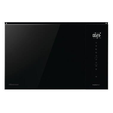 Hisense BIM325GI63DBG beépíthető mikrohullámú sütő, fekete, 25 l, grill funkció, 5 teljesítményfokozat, automata programok, aquaclean tisztítás