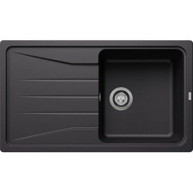 Blanco Sona 5 S Silgranit mosogató excenter nélkül /fekete/