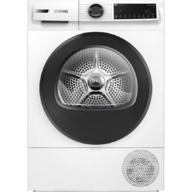 Bosch WQJ24201BY hőszivattyús szárítógép 9 kg, döntött touchcontrol kijelző, easyclean, autodry, gyorsprogram, vasaláskönnyítés, led kijelző