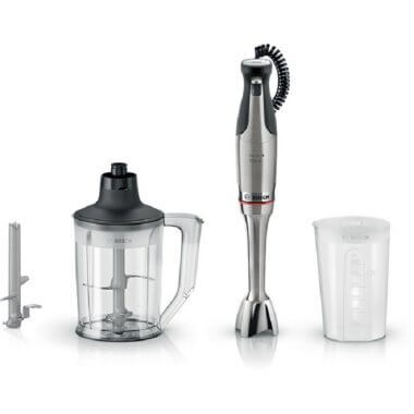 Bosch MSM8M950 botmixer, nemesacél, 6 pengés kés, léghűtéses motor, aprító, 1500 w