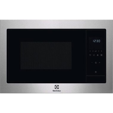 Electrolux EMS4253TBX beépíthető mikrohullámú sütő, inox, 23 l, grill funkció