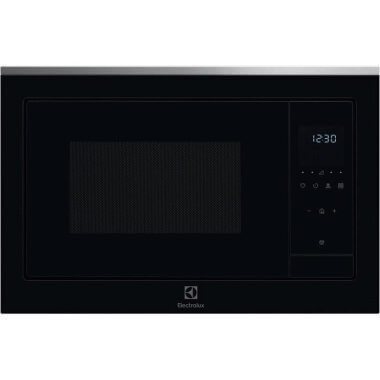 Electrolux LMS4253TBX beépíthető mikrohullámú sütő, felül inox csíkkal, 23 l, grill funkció