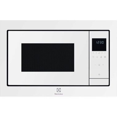 Electrolux  LMS4253TBW beépíthető mikrohullámú sütő, fehér, 23 l, grill funkció