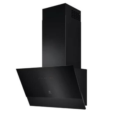 Electrolux LFV636K fali döntött páraelszívó, 60 cm, fekete, 3+1 fokozat, breeze funkció, érintővezérlés, hob2hood, led világítás