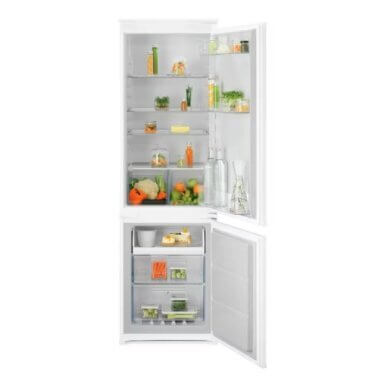 Electrolux ENA7NE18S beépíthető kombinált hűtőszekrény, 177,2 cm, 195 l/62 l, nofrost, twintech, action freeze, 35 db(a)