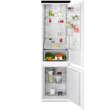 AEG TCTCS191ES beépíthető kombinált hűtőszekrény, 188,4 cm, 207 l/62 l, twintech no frost, gyorsfagyasztás, érintővezérlés, 37 db(a)