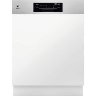 Electrolux E62IB200SX beépíthető mosogatógép, 60 cm, kezelőpaneles, 14 teríték, inverter motor, airdry, fleximax polc, glasscare, 44 db(a)