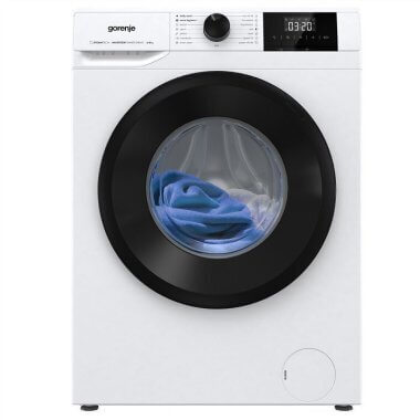 Gorenje W3NGPI61SAS elöltöltős keskeny mosógép, 6 kg, 1000 f/p., 42 cm mély, gőzprogram, inverter motor, dobtisztító program, led kijelző