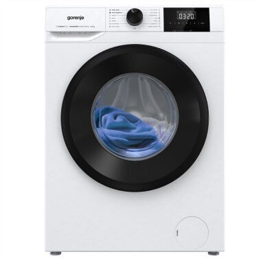 Gorenje W3NGPI74A3S elöltöltős mosógép, 7 kg, 1400 f/p., gőzprogram, inverter motor, gyorsprogram, dobtisztító program, led kijelző