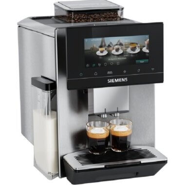 Siemens TQ923E83 automata kávéfőző, 2.3 liter, tft kijelző, 19 bar nyomás, baristamode, aromadouble shot, automilk clean, home connect