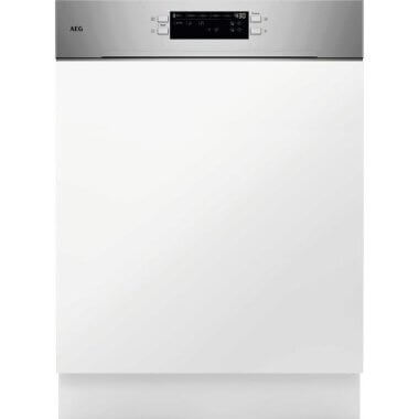 AEG GT5200D1SNM  beépíthető kezelőpaneles mosogatógép, 60 cm, 13 teríték, airdry, inverter, evőeszköz kosár, extrahygiene, extrapower, 44 db(a)