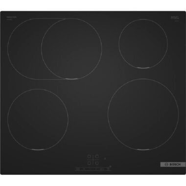 Bosch PIF61ABB5E beépíthető indukciós főzőlap, matt fekete, 60 cm, touchselect, quickstart, restart, timer, 2 fázisra köthető, 7.4 kw
