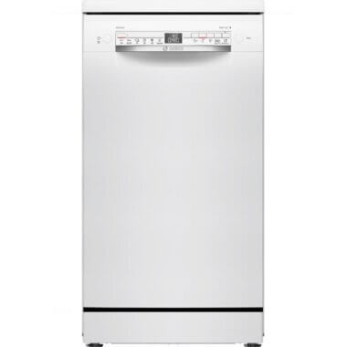 Bosch SPS2HKW55E keskeny mosogatógép, fehér, 10 teríték, homeconnect, 6 program, evőeszköztartó kosár, variospeed, hygieneplus, 46 db(a)