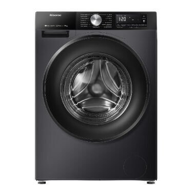 Hisense WD3S8043BB3 elöltöltős mosó-szárítógép, fekete, gőzprogram, 8/5kg, 1400 f/p, kondenzációs szárítás, gyorsprogram, inverter motor