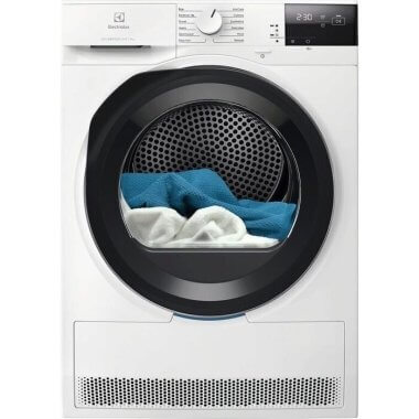 Electrolux EW6D29CBE hőszivattyús szárítógép, 9 kg, heatpump, inverter motor, gyűrődésmentesítés funkció, easyclean szűrő, mixcare, 66 db(a)