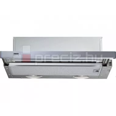Zanussi ZHP615X beépíthető teleszkópos páraelszívó