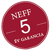 5 év gyártói garancia NEFF készülékekre /regisztrációhoz kötött/