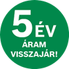 5 év áram visszatérítés "A" energiaosztályú és Green Collection Bosch hűtőkre