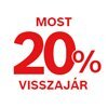 Promócióban részt vevő Bosch ProAnimal porszívó vásárlása esetén a gyártó visszatérít Önnek 20%-ot a bruttó vételárból /regisztrációhoz kötött/