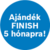 Bosch mosogatógépekhez ajándék 5 hónapra elegendő Finish kapszula /regisztrációhoz kötött/